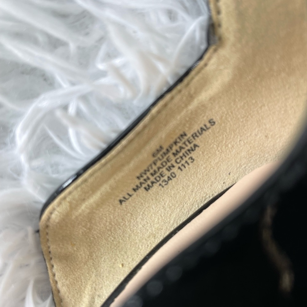 Nine West Open Toe Ankle Strap Heels | Size 6 - Picture 5 of 8